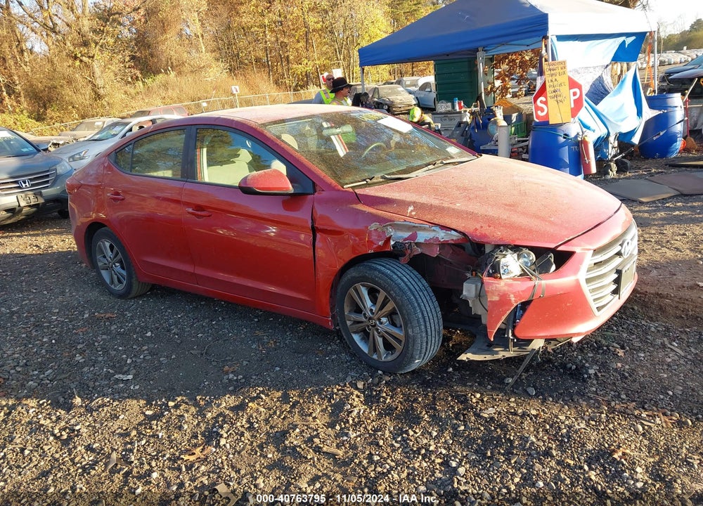 2017 HYUNDAI ELANTRA SE VIN: 5NPD84LF5HH176901