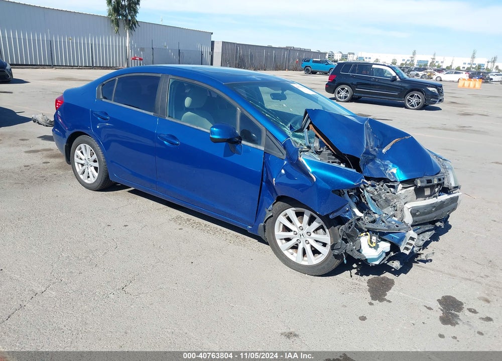 2012 HONDA CIVIC EX VIN: 2HGFB2F89CH513195