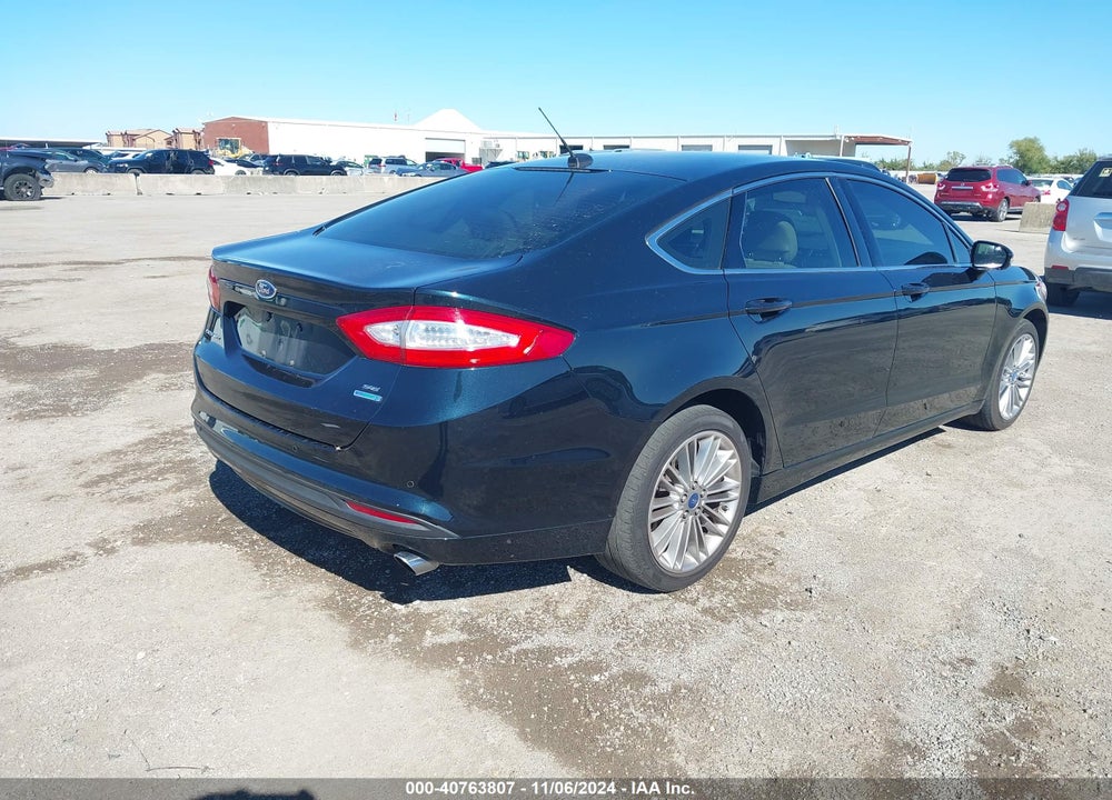 2014 FORD FUSION SE VIN: 3FA6P0HD7ER219192