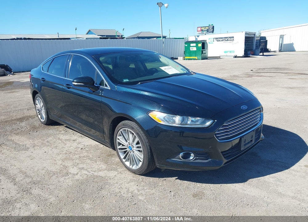 2014 FORD FUSION SE VIN: 3FA6P0HD7ER219192