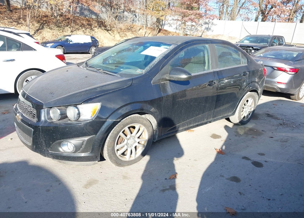 2012 CHEVROLET SONIC 2LT VIN: 1G1JC5SH5C4164040