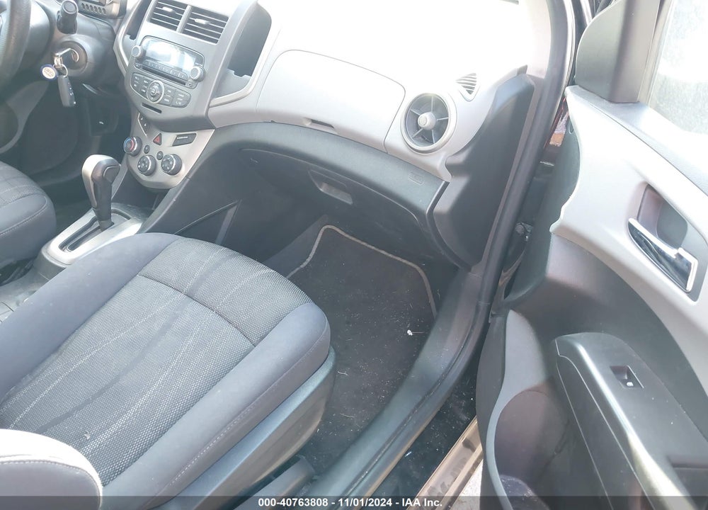 2012 CHEVROLET SONIC 2LT VIN: 1G1JC5SH5C4164040