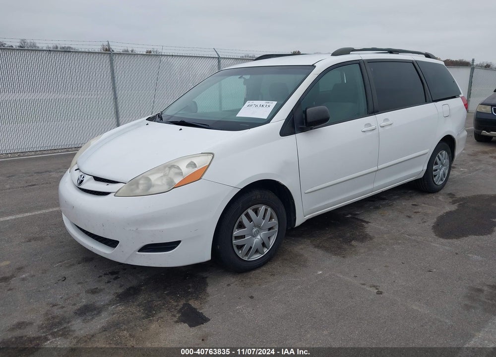 2007 TOYOTA SIENNA LE VIN: 5TDZK23C37S020320