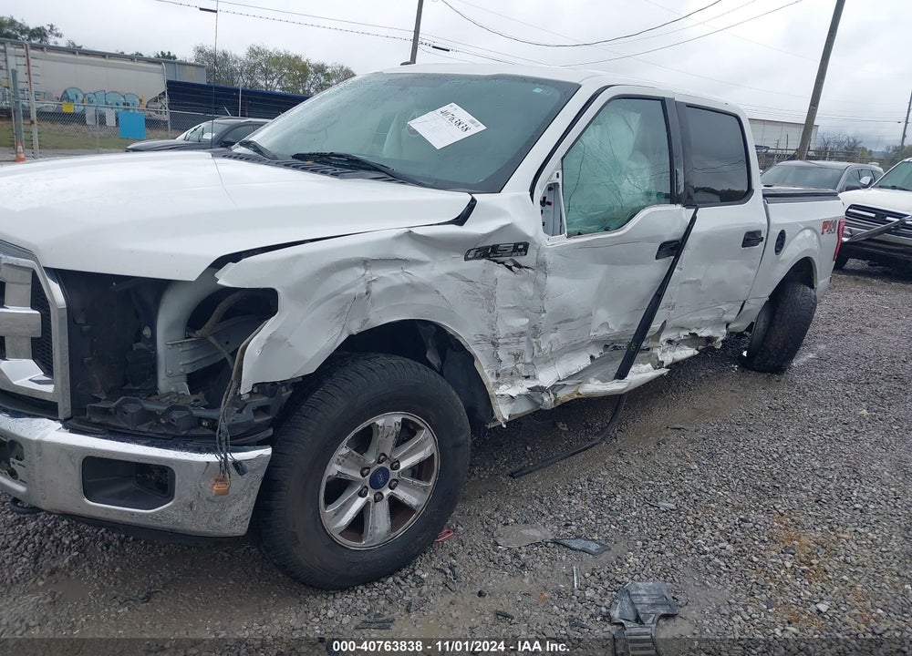 2017 FORD F-150 XLT VIN: 1FTEW1EF9HFB49121