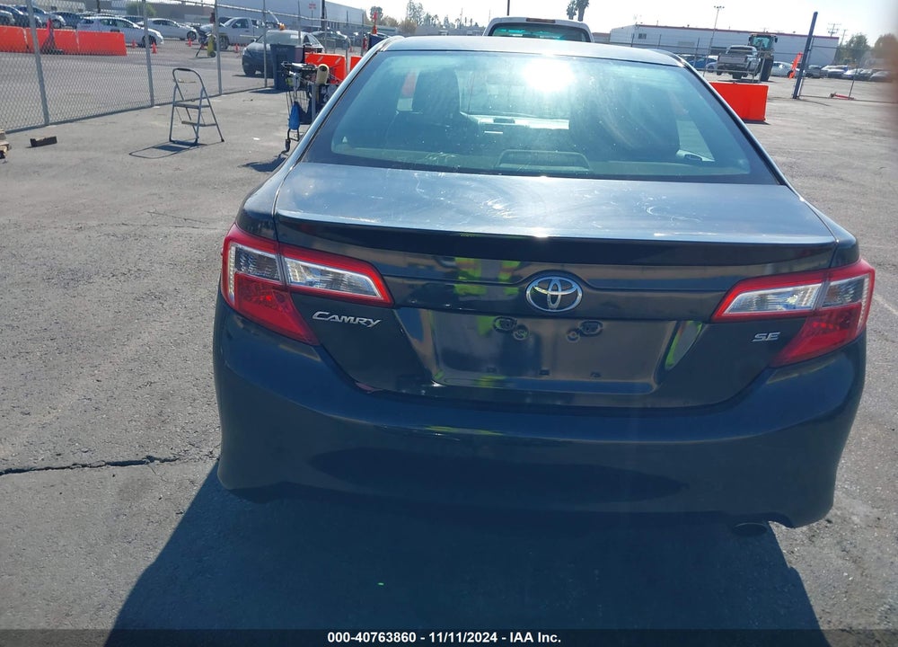 2012 TOYOTA CAMRY SE VIN: 4T1BF1FK7CU190460