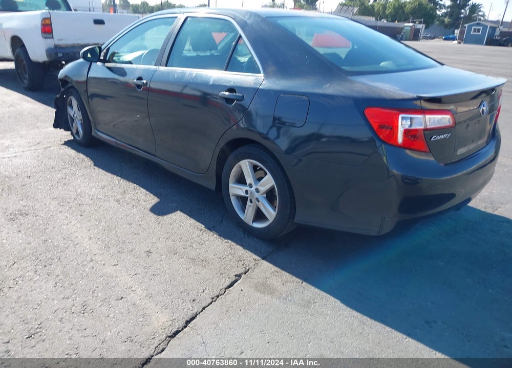 2012 TOYOTA CAMRY SE VIN: 4T1BF1FK7CU190460