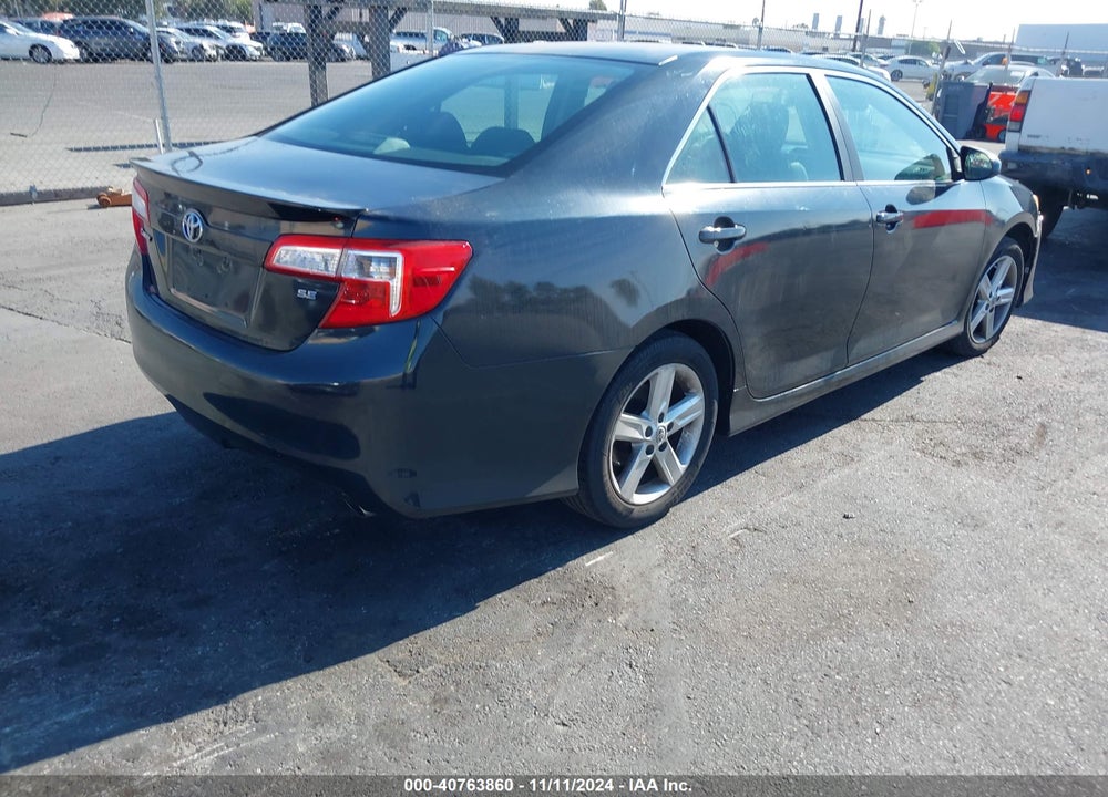 2012 TOYOTA CAMRY SE VIN: 4T1BF1FK7CU190460