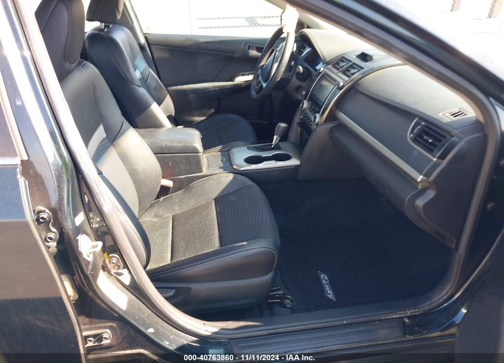 2012 TOYOTA CAMRY SE VIN: 4T1BF1FK7CU190460