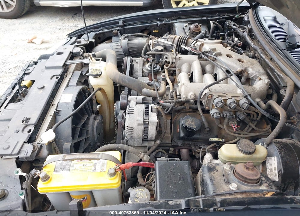 2000 FORD MUSTANG VIN: 1FAFP4048YF292060