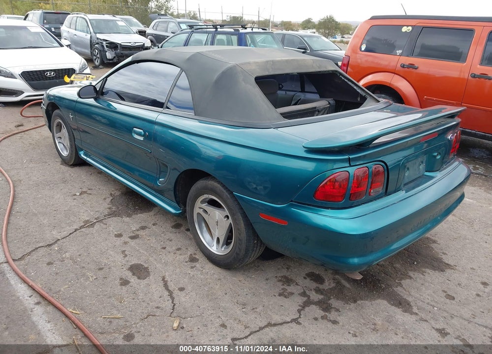 1998 FORD MUSTANG VIN: 1FAFP4445WF198340