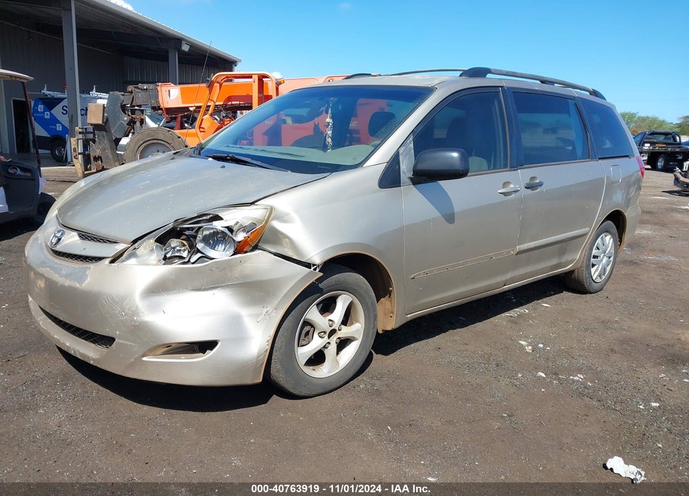 2009 TOYOTA SIENNA LE VIN: 5TDZK23C99S257042
