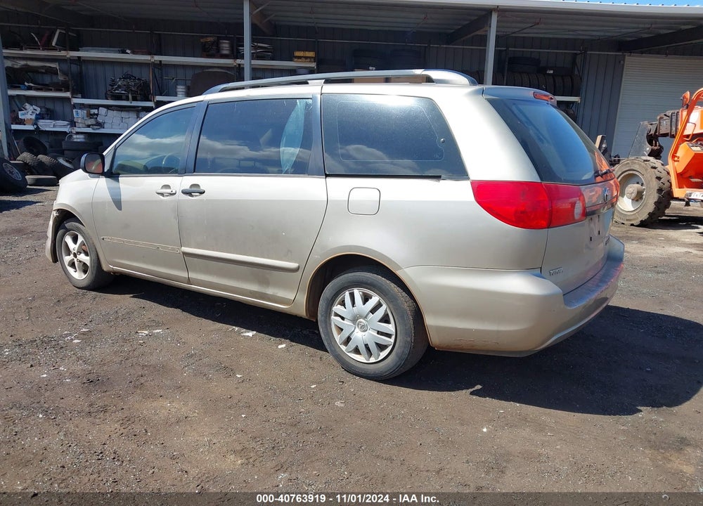 2009 TOYOTA SIENNA LE VIN: 5TDZK23C99S257042