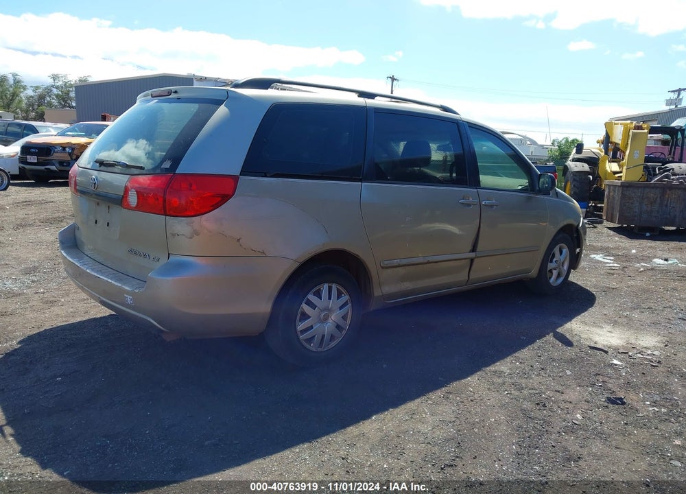 2009 TOYOTA SIENNA LE VIN: 5TDZK23C99S257042