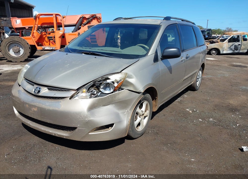2009 TOYOTA SIENNA LE VIN: 5TDZK23C99S257042