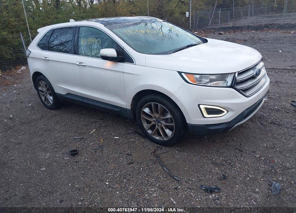 2018 FORD EDGE TITANIUM VIN: 2FMPK3K99JBB98336