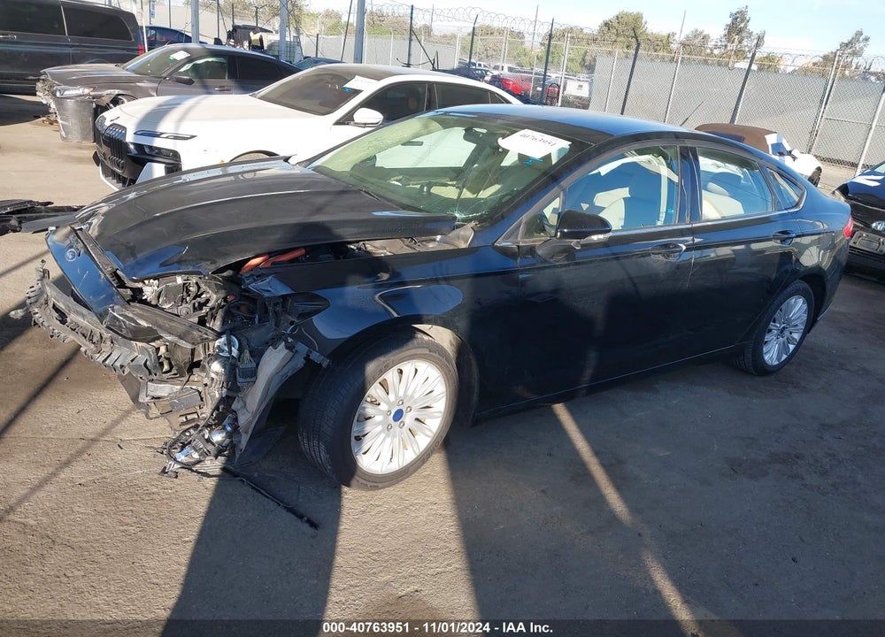 2016 FORD FUSION HYBRID SE VIN: 3FA6P0LU0GR389243