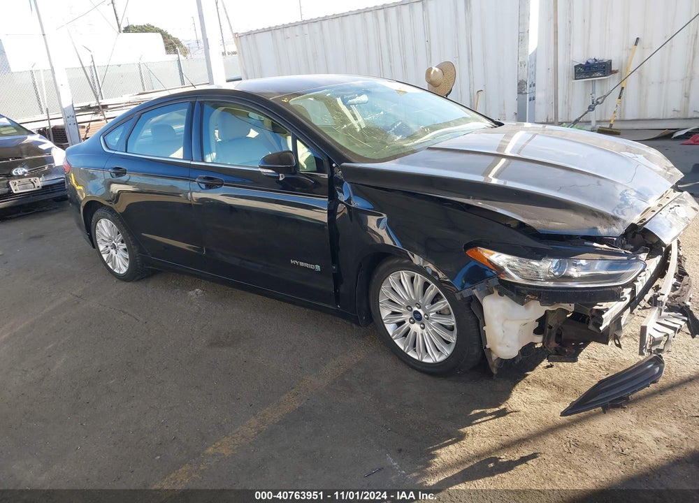 2016 FORD FUSION HYBRID SE VIN: 3FA6P0LU0GR389243