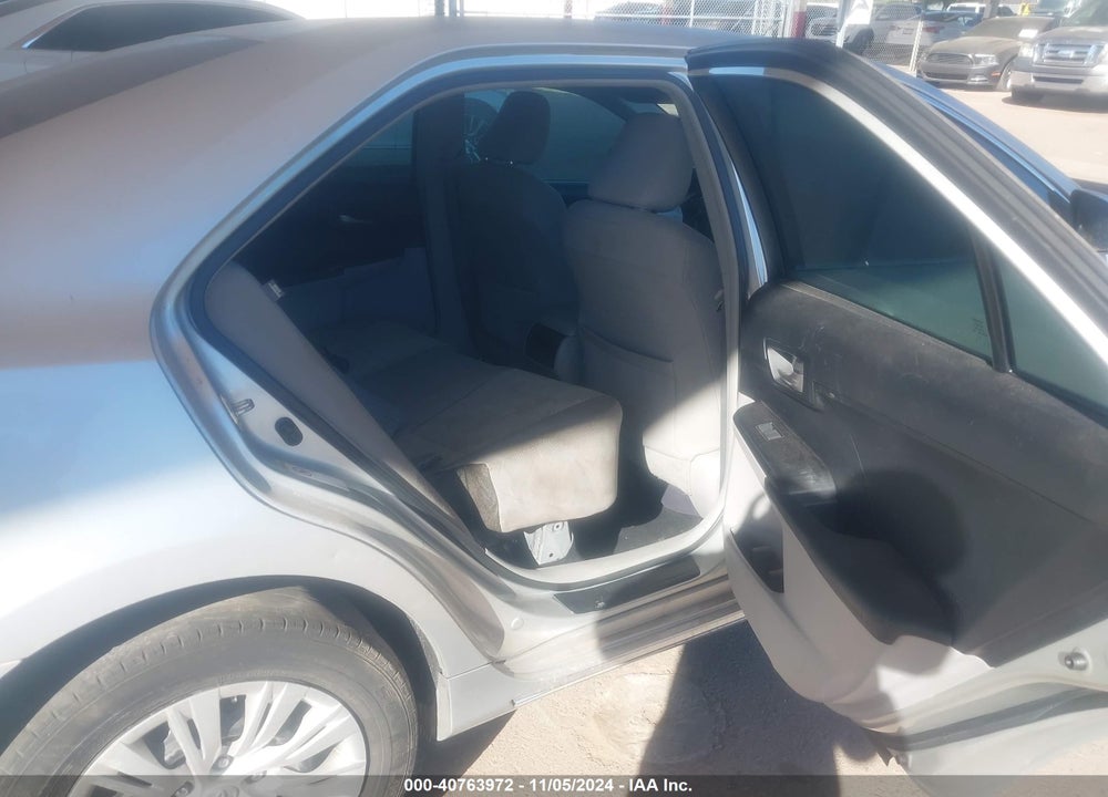 2012 TOYOTA CAMRY LE VIN: 4T4BF1FK0CR189852