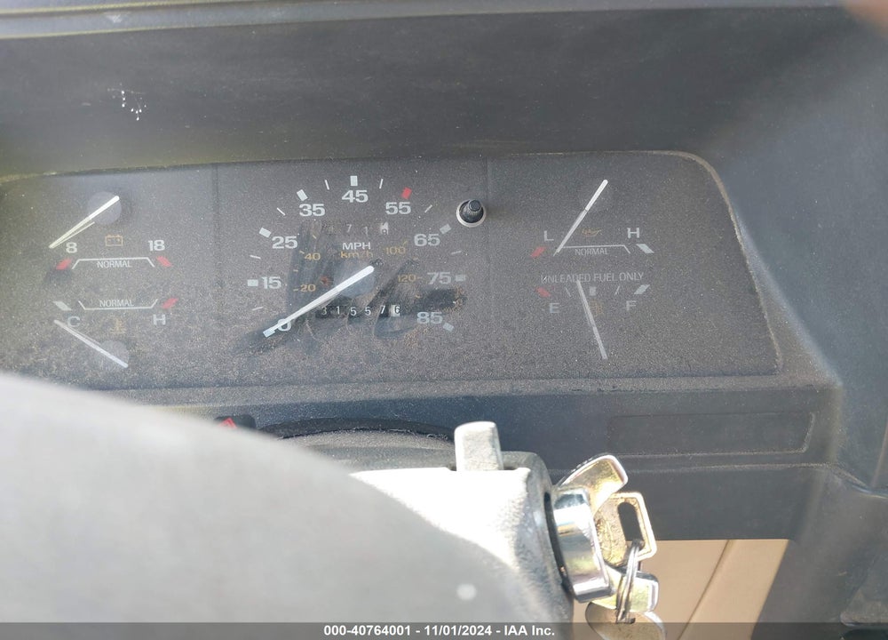 1992 RANGER FORD VIN: 1FTCR10A9NTA38995