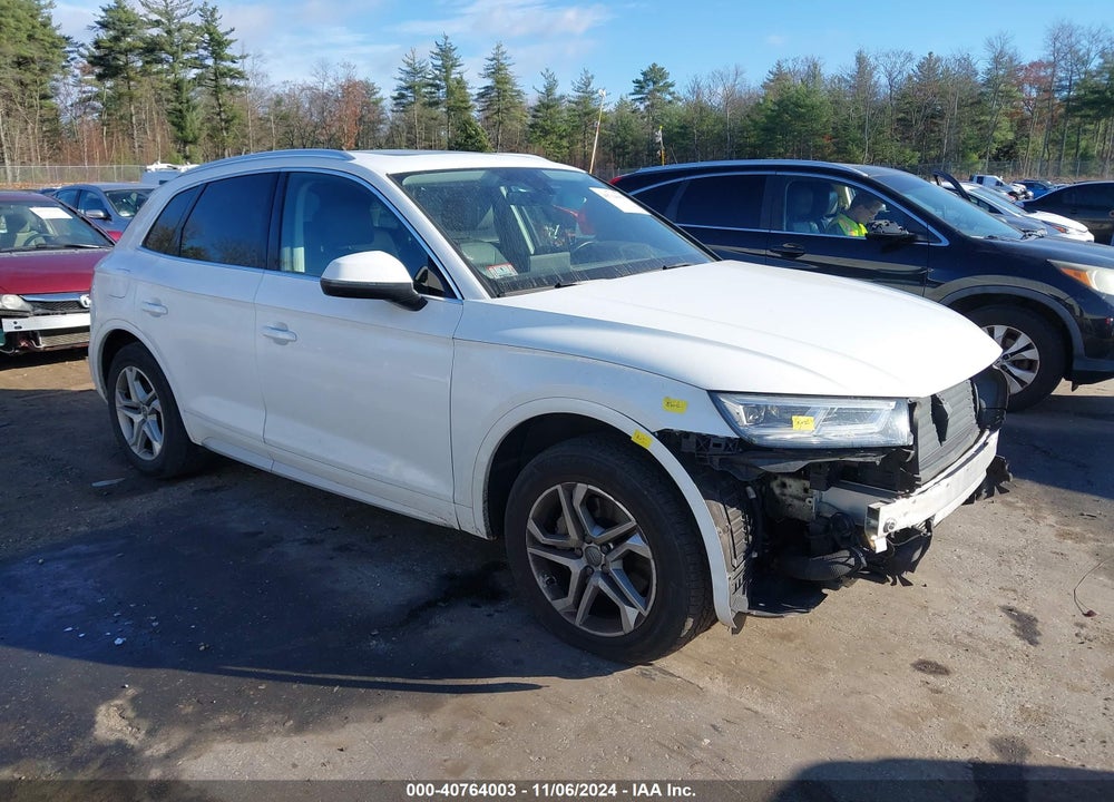 2018 AUDI Q5 2.0T PREMIUM/2.0T TECH PREMIUM VIN: WA1BNAFYXJ2248396
