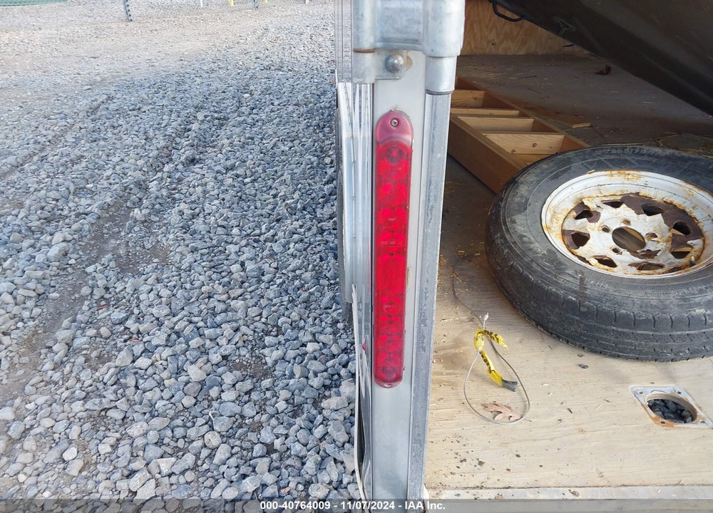 2017 CARMATE TRAILER VIN: 5A3C816D2HL001240