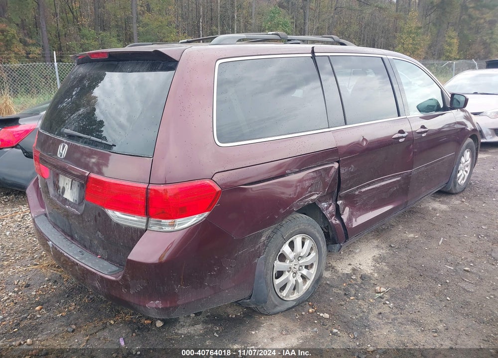 2009 HONDA ODYSSEY EX VIN: 5FNRL38459B024428