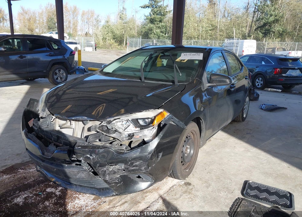 2014 TOYOTA COROLLA LE VIN: 5YFBURHE3EP154992