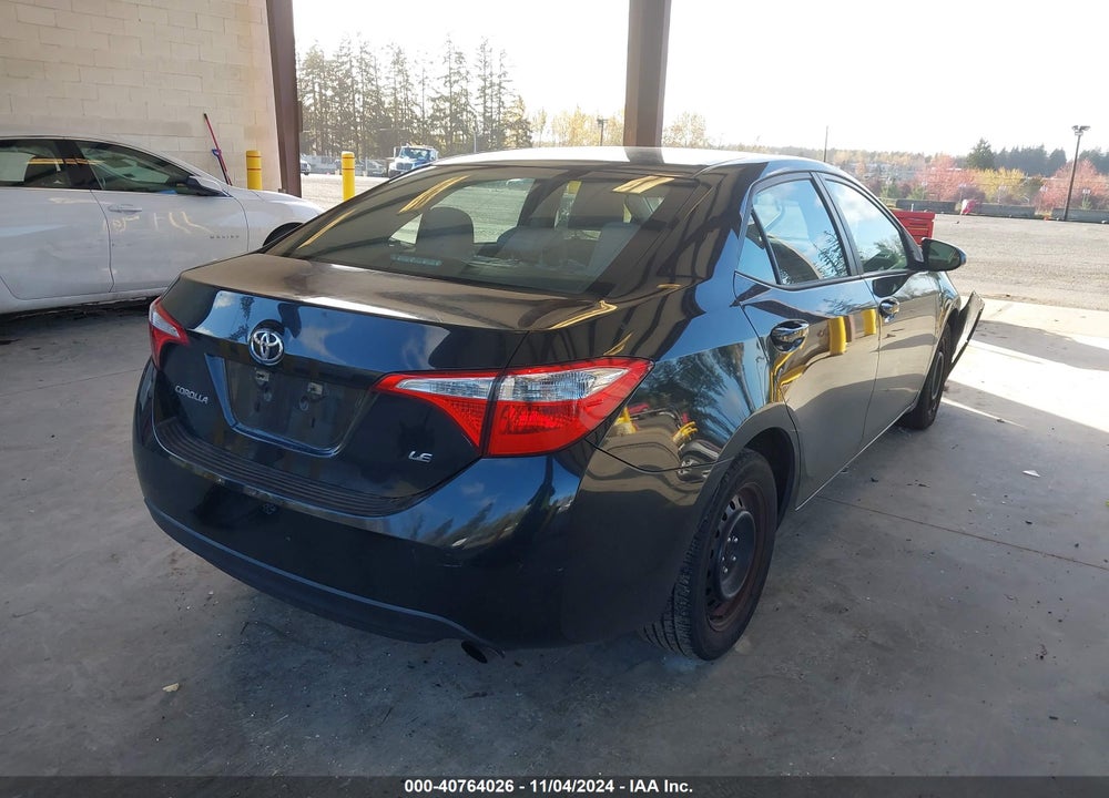 2014 TOYOTA COROLLA LE VIN: 5YFBURHE3EP154992