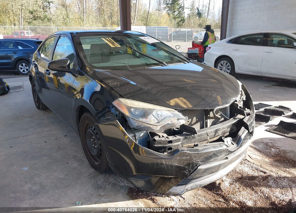 2014 TOYOTA COROLLA LE VIN: 5YFBURHE3EP154992