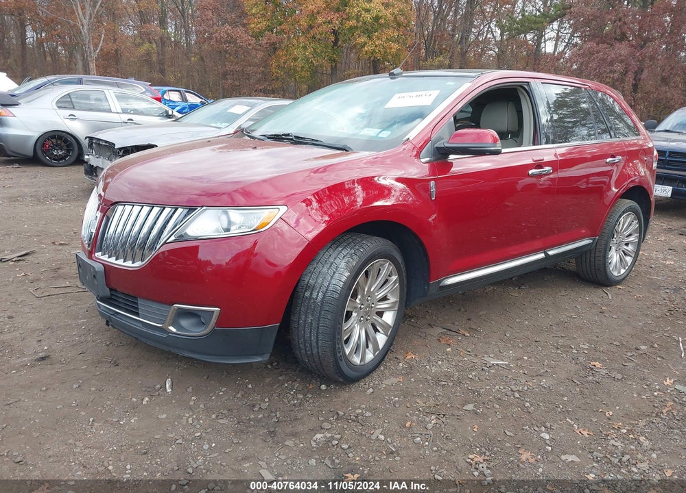2013 LINCOLN MKX VIN: 2LMDJ8JK5DBL21162