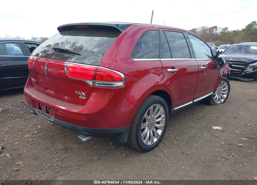 2013 LINCOLN MKX VIN: 2LMDJ8JK5DBL21162