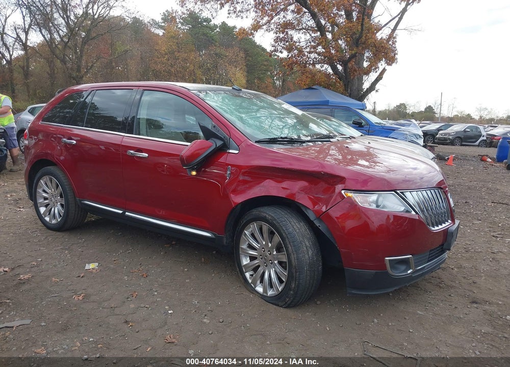 2013 LINCOLN MKX VIN: 2LMDJ8JK5DBL21162