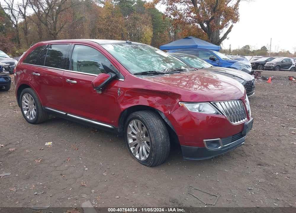 2013 LINCOLN MKX VIN: 2LMDJ8JK5DBL21162