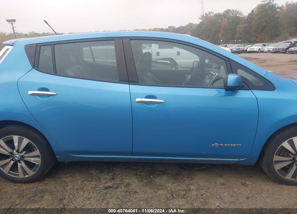 2013 NISSAN LEAF SL VIN: 1N4AZ0CP5DC421810