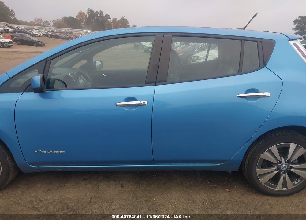 2013 NISSAN LEAF SL VIN: 1N4AZ0CP5DC421810