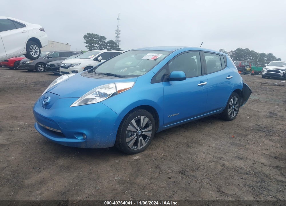 2013 NISSAN LEAF SL VIN: 1N4AZ0CP5DC421810