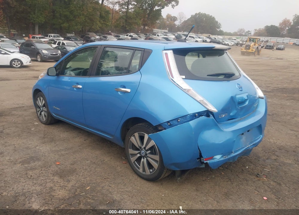 2013 NISSAN LEAF SL VIN: 1N4AZ0CP5DC421810