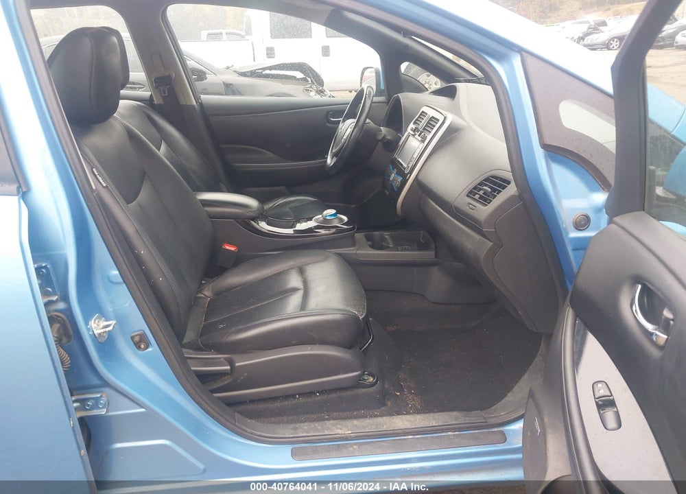 2013 NISSAN LEAF SL VIN: 1N4AZ0CP5DC421810