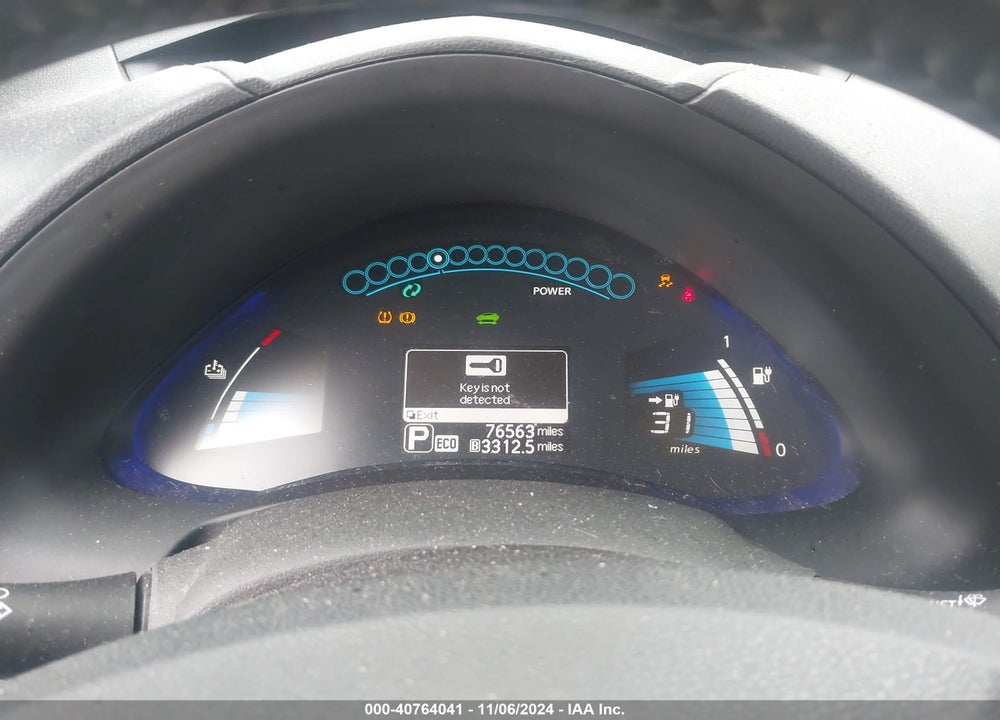2013 NISSAN LEAF SL VIN: 1N4AZ0CP5DC421810