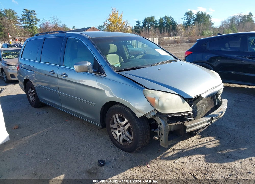 2005 HONDA ODYSSEY EX VIN: 5FNRL384X5B056415