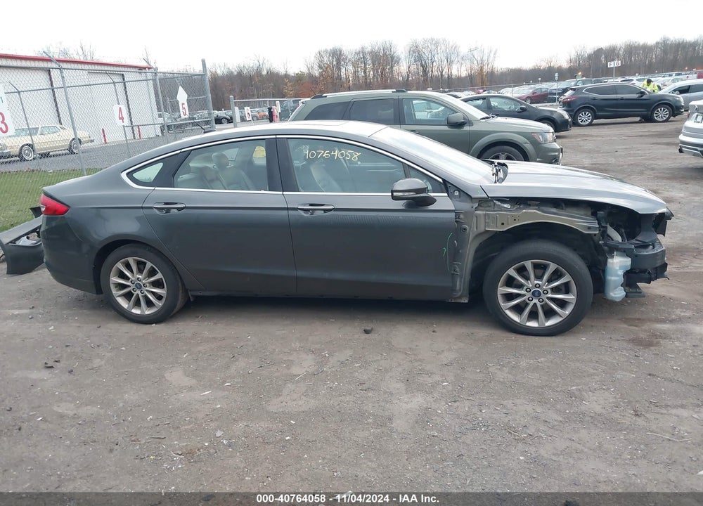 2017 FORD FUSION SE VIN: 3FA6P0HD9HR116277