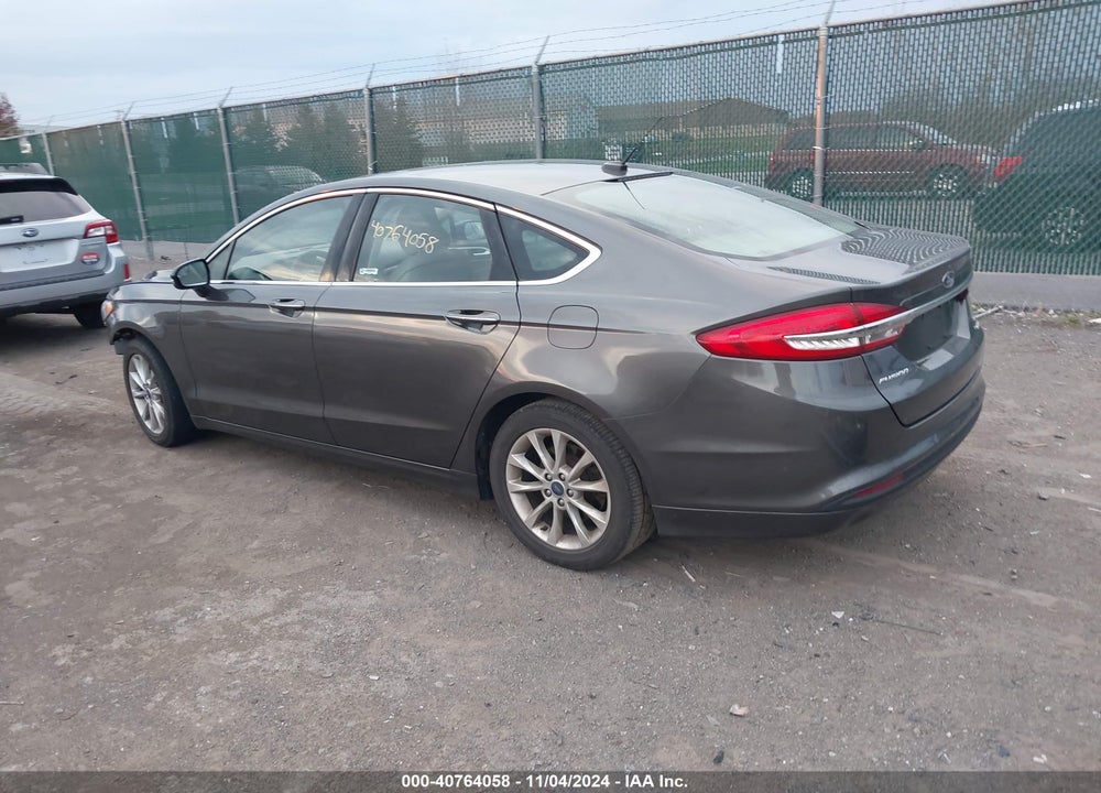 2017 FORD FUSION SE VIN: 3FA6P0HD9HR116277