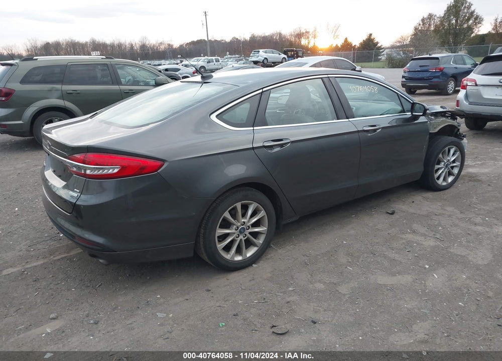 2017 FORD FUSION SE VIN: 3FA6P0HD9HR116277