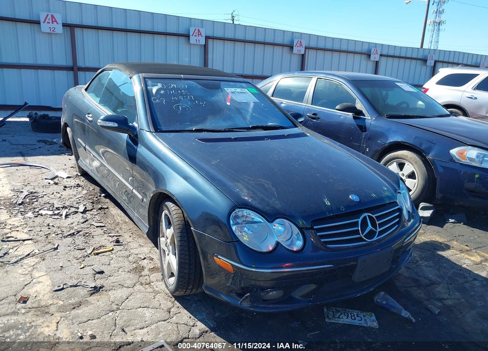 2005 MERCEDES-BENZ CLK 500 VIN: WDBTK75J15F132477