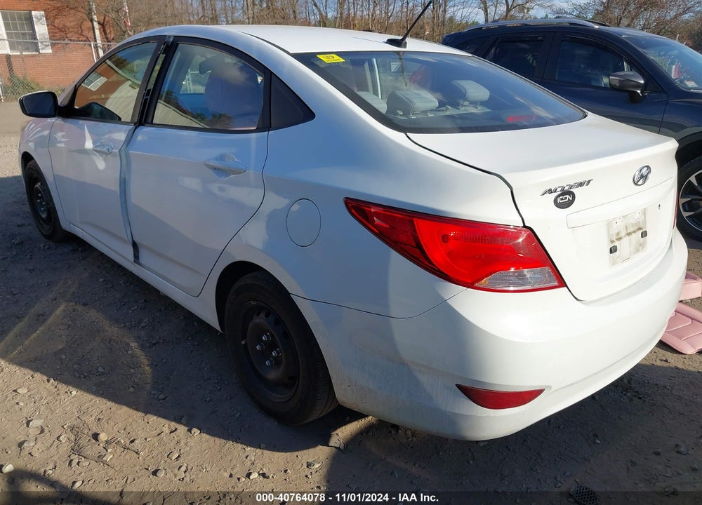 2017 HYUNDAI ACCENT SE VIN: KMHCT4AE8HU248132