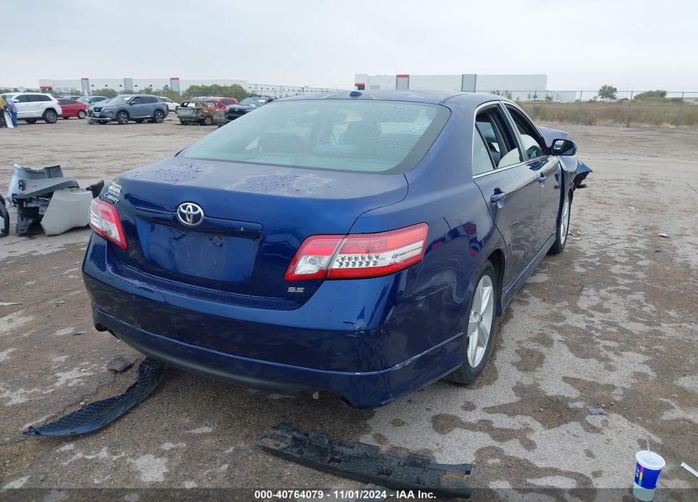 2011 TOYOTA CAMRY SE VIN: 4T1BF3EK7BU683440