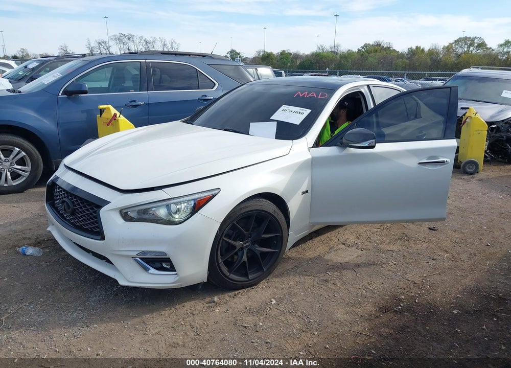 2019 INFINITI Q50 3.0T LUXE VIN: JN1EV7AR9KM552267