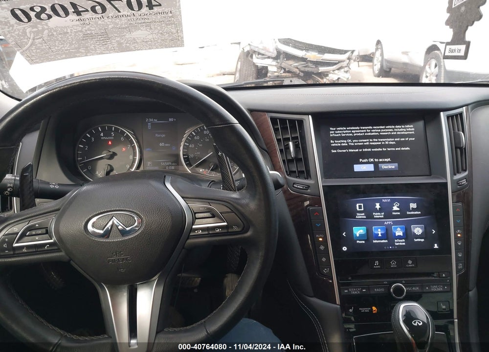 2019 INFINITI Q50 3.0T LUXE VIN: JN1EV7AR9KM552267