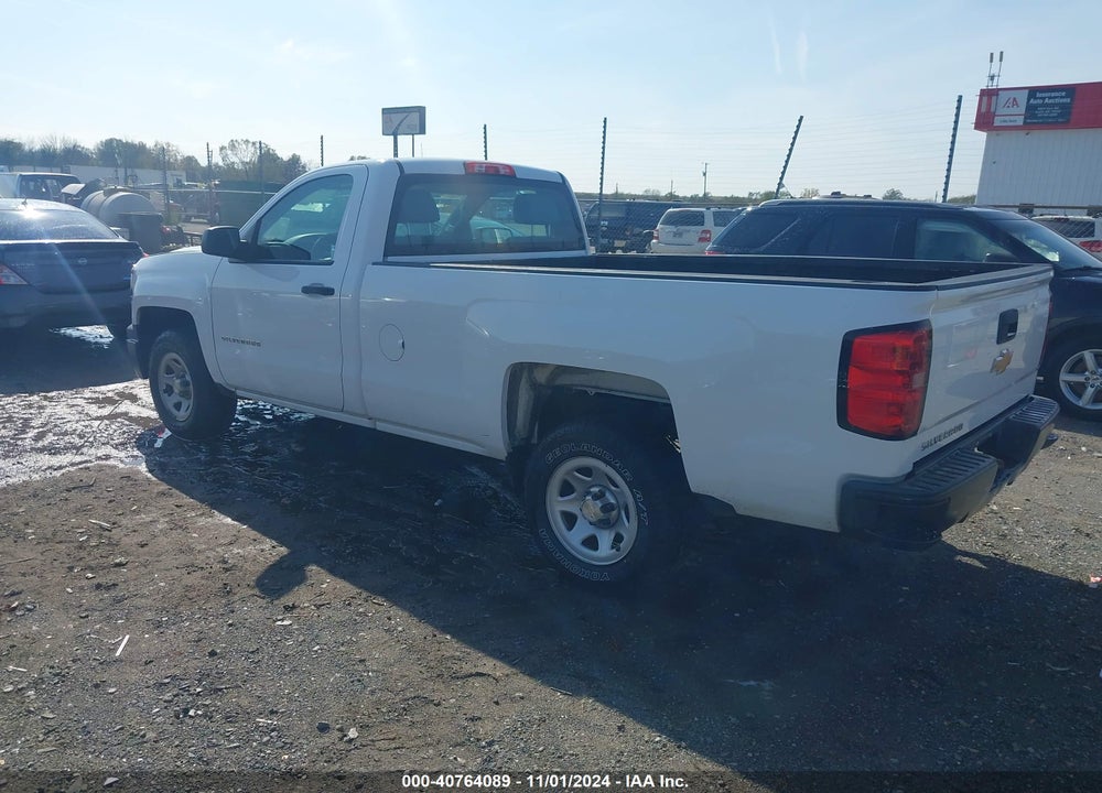 2015 CHEVROLET SILVERADO 1500 WT VIN: 1GCNCPEHXFZ338823