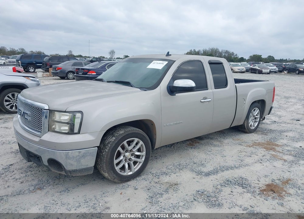 2007 GMC SIERRA 1500 SLE1 VIN: 1GTEC19C97Z500759
